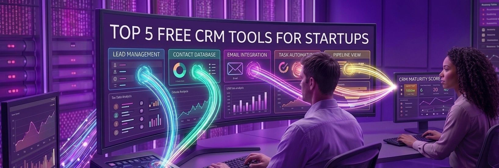 Top 5 Free CRM Tools for Startups (And When to Upgrade)