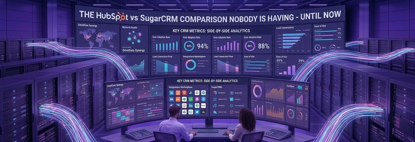 The HubSpot vs SugarCRM Comparison Nobody Is Having - Until Now